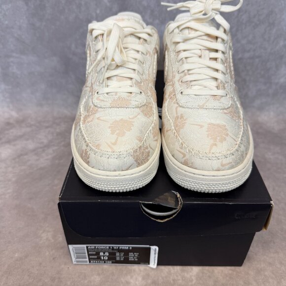 Nike Air Force 1 ’07 PRM 3 – Pale Ivory / Sail / Guava Ice (Men’s Size 8.5) main image 4